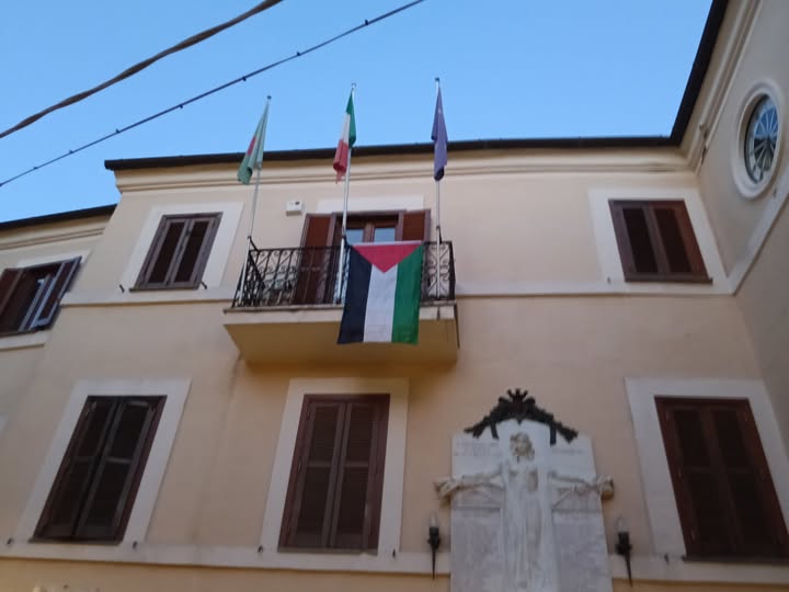 Comune di Casperia: solidarietà con la Palestina