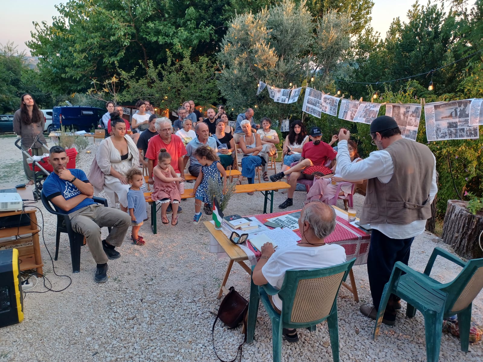 Presentazione a Casperia del libro sulla Palestina