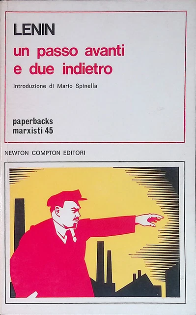 Un passo avanti e uno indietro (libro usato, buono stato)