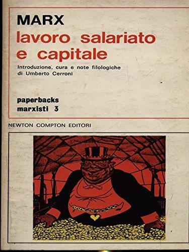 Lavoro salariato e capitale (libro usato - condizioni discrete)